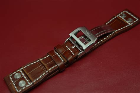 iwc integrated bracelet|genuine iwc watch strap.